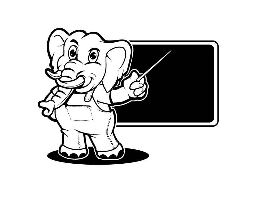 Intrarea #24 pentru concursul „                                                Draw a cartoon elephant.
                                            ”