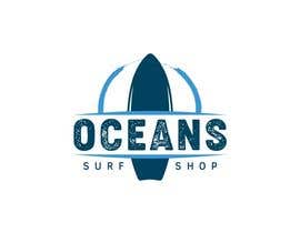 #181 för Surf shop logo: &quot;Oceans Surf Shop&quot; av mayurbarasara