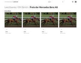 #24 Web(shop) design for a equestrian sport photographer (only the design) részére llaflare által