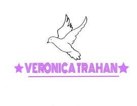 #3 untuk Need embroidery logo stating “Veronica Trahan” in purple with an all white ringneck dove oleh mustaflow