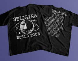 #22 для Stiggins World Tour tee Shirt design від mdyounus19