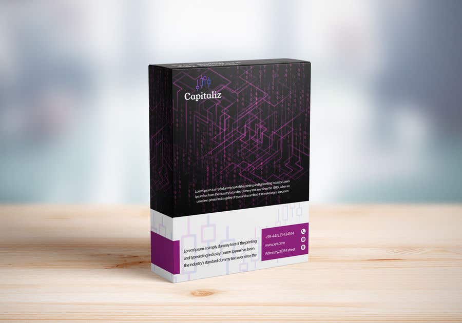Kilpailutyö #118 kilpailussa                                                 Cover for software box
                                            