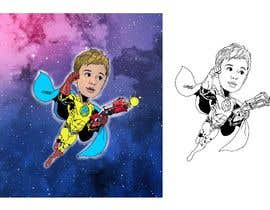 #15 para Comics style/superhero poster drawing for my friend&#039;s kid por berragzakariae