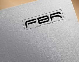 #260 cho Logo Design for Construction Company &quot;FBR Construction Inc.&quot; bởi Nuruzzaman835