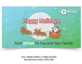 #71 para Design a Christmas greeting card for Facebook Post de Muhib10