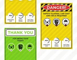 #11 for Design for mobile app that replaces safety signs av wayannst