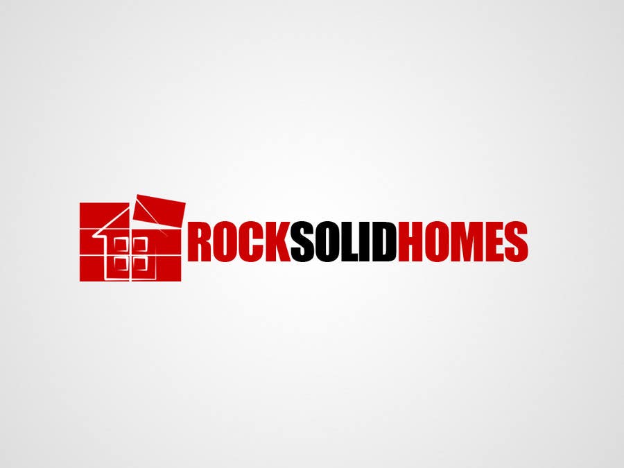 Natečajni vnos #135 za                                                 Logo Design for Rock Solid Homes
                                            