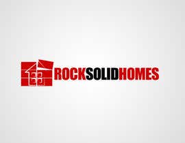 #135 untuk Logo Design for Rock Solid Homes oleh mavrosa