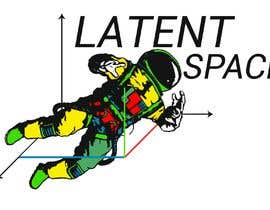 mvictorialedesm4 tarafından Astronaut logo for my brand &quot;Latent Space&quot; için no 5