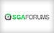 Miniatura de participación en el concurso Nro.72 para                                                     Logo Design for SGA Forums Automotive Site
                                                