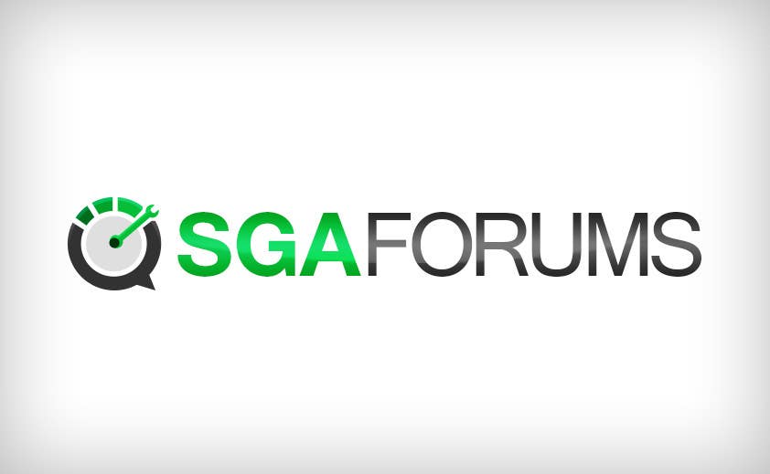 Inscrição nº 72 do Concurso para                                                 Logo Design for SGA Forums Automotive Site
                                            