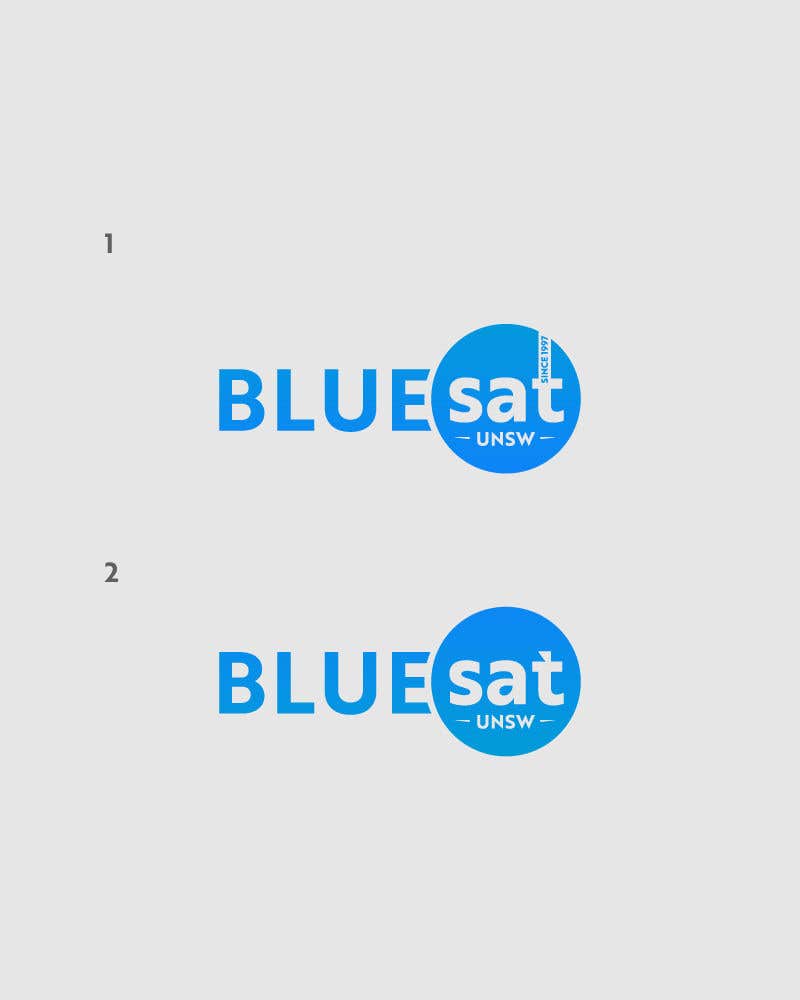 Конкурсна заявка №87 для                                                 BLUEsat Logo Design - UNSW Space Projects Society Seeking New Logo
                                            