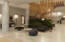 #48 for Rendering for Hotel entrance, reception and lounge bar by robertclaria