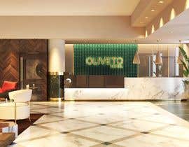#15 for Rendering for Hotel entrance, reception and lounge bar by deta3d2