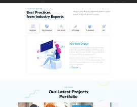#18 for Need a home page for IT company website by Shouryac