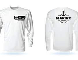 #127 for T-shirt design - marine research company by creativepluscomb