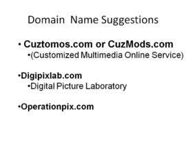 Číslo 284 pro uživatele Suggest me Domain name for Website Available in .com od uživatele jtodiano