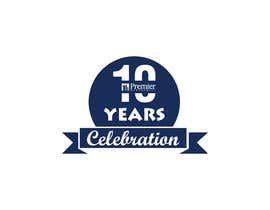 #22 para Celebrating 10 Year Logos de freelancerjolil