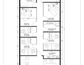 Ortimi2020 tarafından Create an office floor plan için no 41