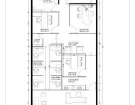 #43 for Create an office floor plan by Ortimi2020