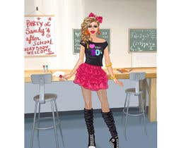 #94 for Draw a doll in modern glam or teenager clothes by fabianmarchal