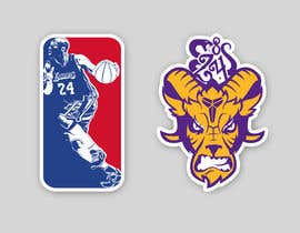 #203 สำหรับ Kobe Legacy Project  - NBA and GOAT logo โดย ericzgalang
