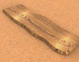 #18 para Realistic 3D model of an rustic wood de priyankjuyal