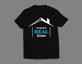 #33 para Simple Teal estate T shirt design de TazulGraphics