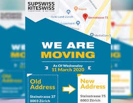 #122 for Flyer &quot;We are moving&quot; by rafiqsylhet