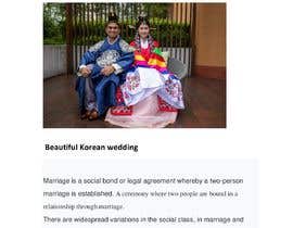 #4 für Korean wedding blog entry von roniahmed000001