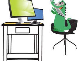 #21 Cartoon Alligator részére hisobujmolla által