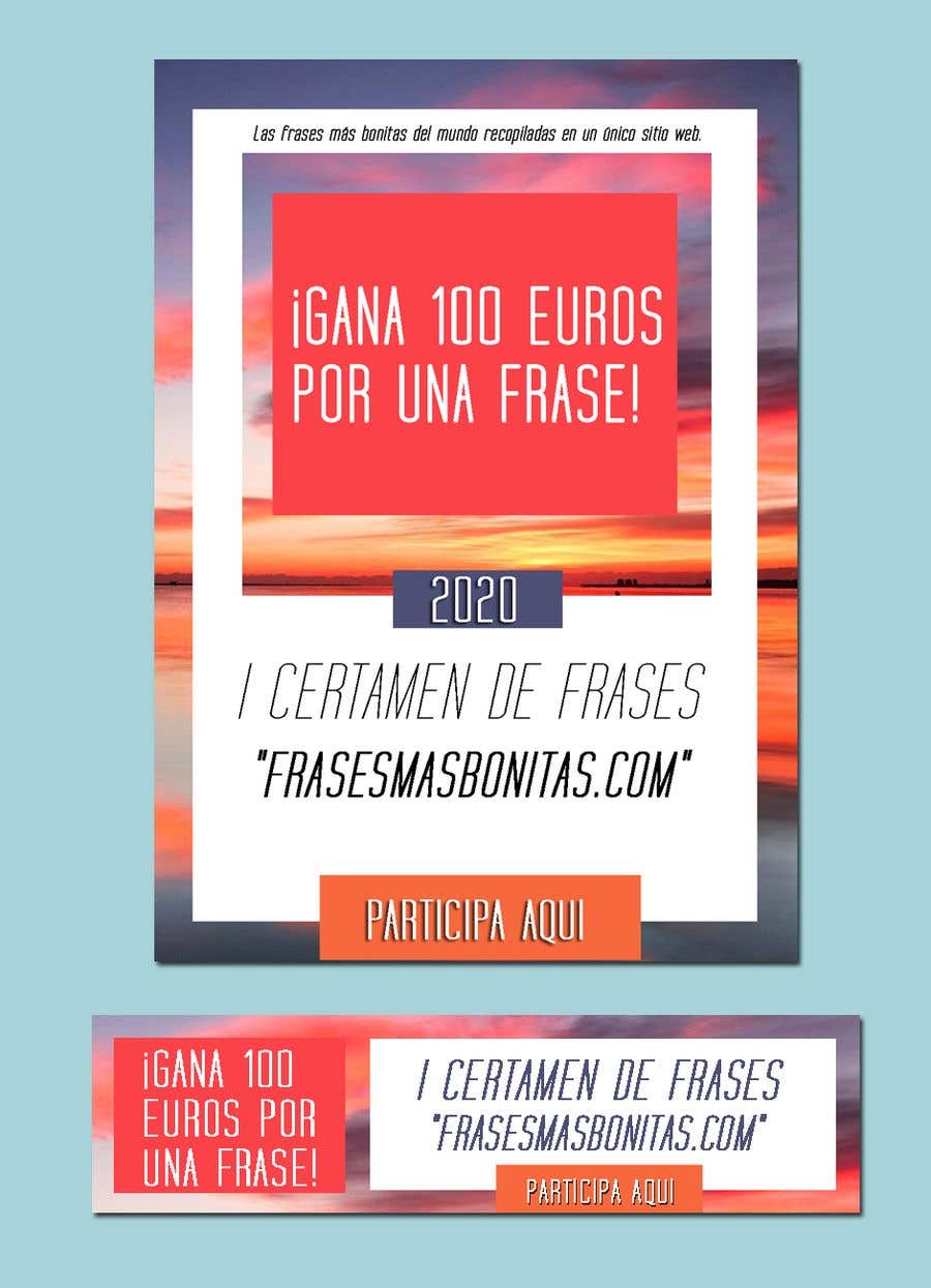 Contest Entry #12 for                                                 Banner publicitario para certamen de frases "FrasesMasBonitas.com"
                                            