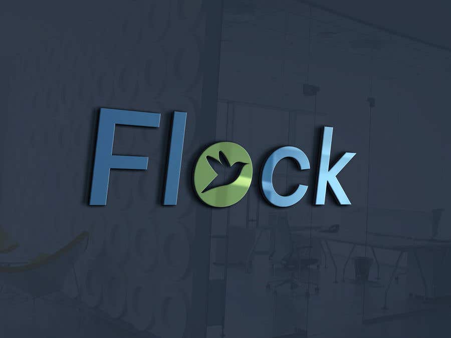 Contest Entry #154 for                                                 Logo for a travel app "Flock"
                                            