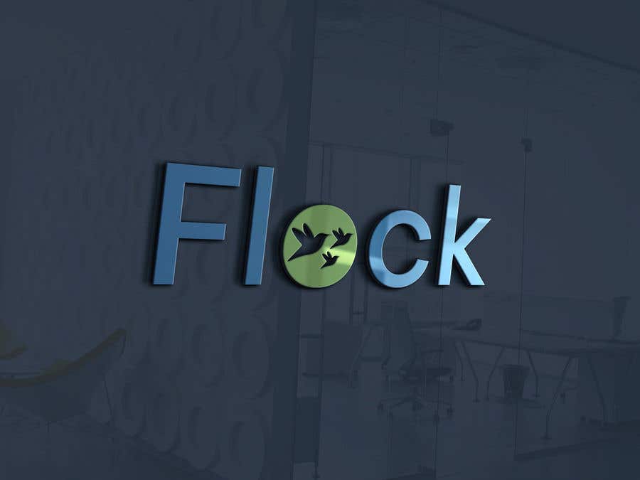 Participación en el concurso Nro.156 para                                                 Logo for a travel app "Flock"
                                            