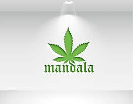 #74 for logo design for weed club.The name will be &quot;mandala&quot; i need a clean simple design with a weed leave and half or full mandala colours would be black,green,silver...but feel free to let your inspiration go!! by imtiajcse1