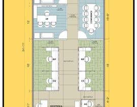nº 21 pour Create an office floor plan - 18/02/2020 10:20 EST par creativeaxisarch 