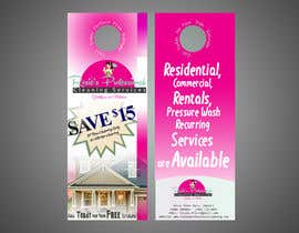 #28 for EASY - Door Hanger for Cleaning Business by Raisulamin7664