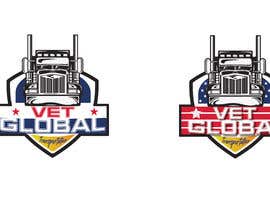 #191 para Trucking Company Logo -  Vet Global Transportation  (VGT) de blurrypuzzle