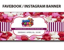#45 för Facebook and Instagram Banner for a Candy Store av billionairejd5