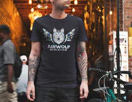 #238 za T-shirt Design AirWolf Athletics od AadiNation