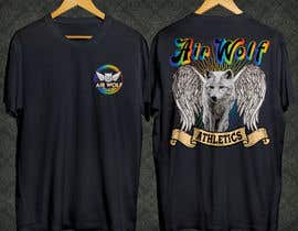 #241 for T-shirt Design AirWolf Athletics by sajeebhasan166