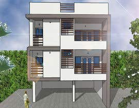 #21 para Apartment Front Elevation (Only Front) por alaakhater3