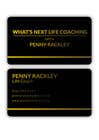 #193 for Business card Design (Life Coach seeks your design advice!) by AqibOfficial