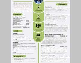 #164 untuk Sales Executive Resume Design oleh shiblee10