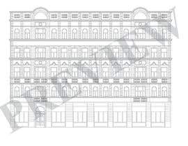 #13 ， Create vector flat line picture of the building 来自 harool