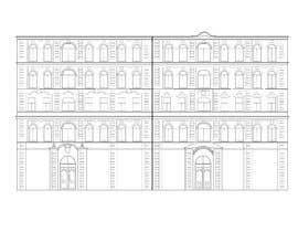 #10 ， Create vector flat line picture of the building 来自 chanez77