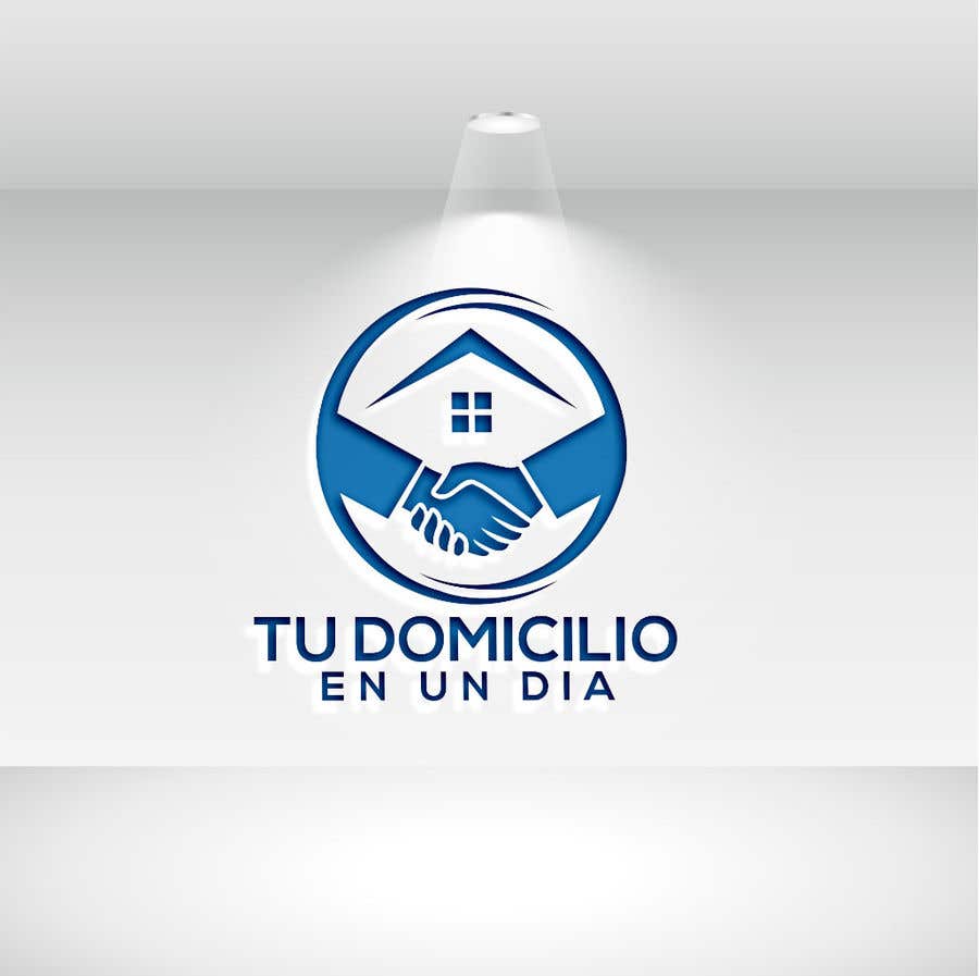 Contest Entry #166 for                                                 Corporate logo "tudomicilioenundia"  light blue
                                            
