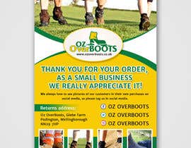 #168 for Thank you flyer to put in with orders by Muhib10