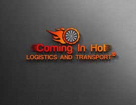 #18 for I need a logo for my business the name has to be included “Coming In Hot Logistics and Transport LLC” creative ideas with different font incorporating flames and possibly a graphic with a dually truck pulling a trailer like the ones shown in the images by Bijoy1001