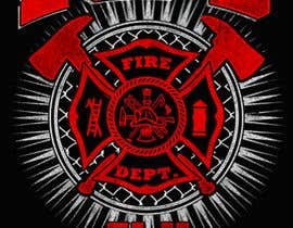 #17 untuk Fire department shirt oleh emastojanovska